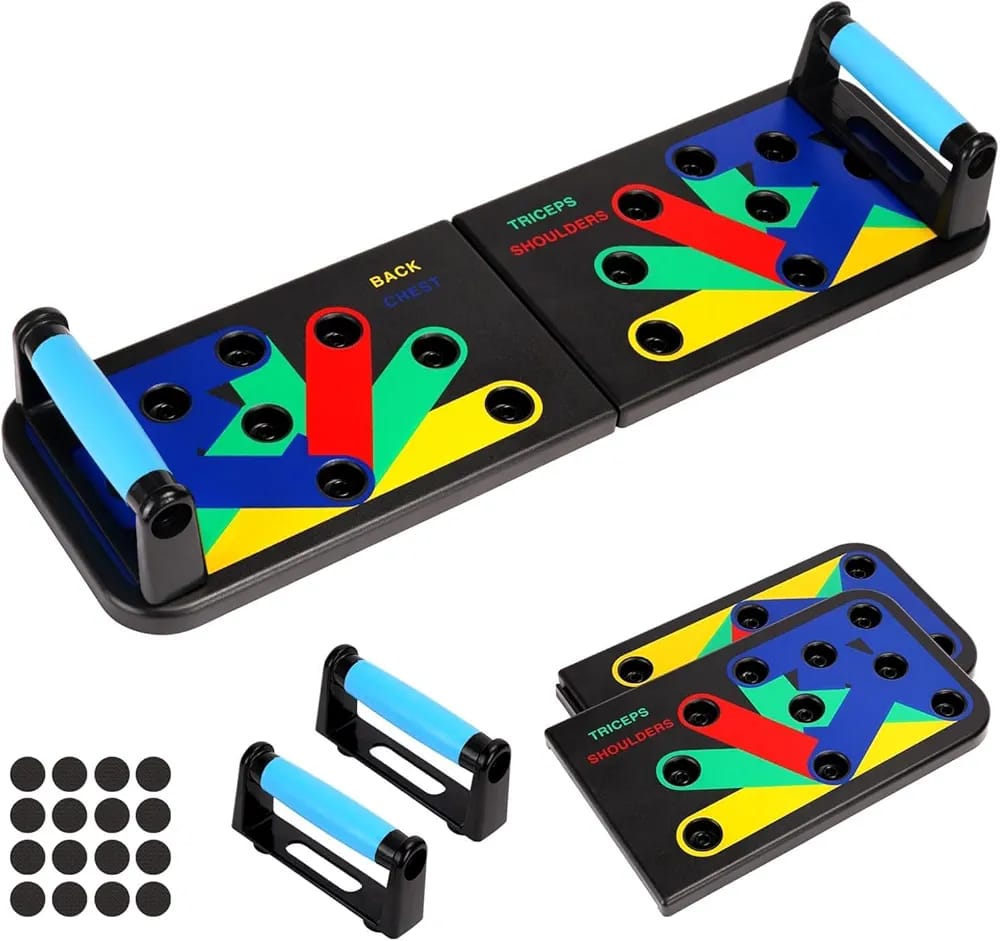 Tabla PushFit™ Dinámica, Para Flexiones 9 en 1