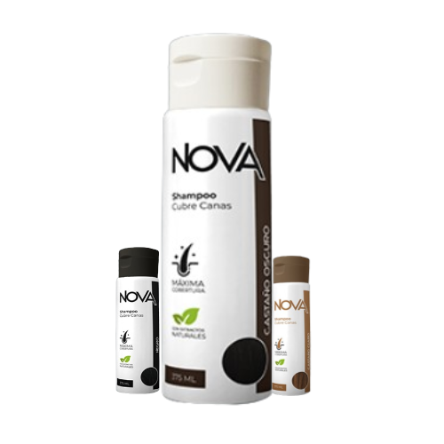 NOVA™ SHAMPOO CUBRE CANAS