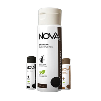 NOVA™ SHAMPOO CUBRE CANAS