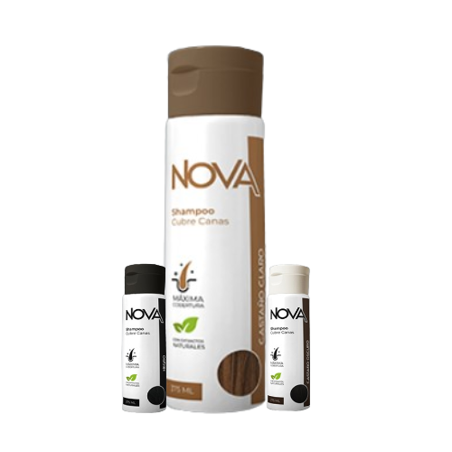 NOVA™ SHAMPOO CUBRE CANAS